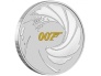 "Джеймс Бонд 007.» - Тувалу,1 $, 2021. г., 99,99% серебряная монета с цветной печатью, 31,1 г. 