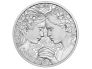 "Kukkien kieli. Orvokki" - Itävalta 10 € 2024 v. 92,5% hopearaha 15,552 g