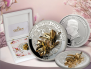 Golden Flower Collection - Magnolia. Samoa 5$  2025 99,9% Silver Coin with 3D Golden Flower. 1 oz. Golden Flower Collection - Magnolia. Samoa 5$  2025 99,9% Silver Coin with 3D Golden Flower. 1 oz.
