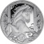 Hevoksen vuosi 2026  Niue 1$ 99,9% hopearaha, 1 unssi