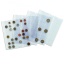 Лист "NUMIS" для 3 комплектов евро монет, NH 24, (1 s-2 €).