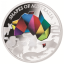 Shapes of Africa. Cut-Out Silver Coin Collection . Djibouti 250 Fr 2019. 99,9% silver coin collection of 8 1 oz silver coins