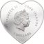 Happy Valentine’s Day 2021 – Silver Hearts - Cook Islands 5$ 2021 99,9% silver coin with crystals, 20 g