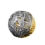 Рай и ад 3D - Самоа 5 $ 2021 г.  99,9% серебряная монета с позолотой и в технике филигрань 