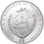 "Божья коровка"  Палау 5$ 2021 г. 99,9% серебряная монета с цветной печатью, 1 унция 