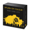 ”Splash of Color” City Edition. New York - Samoa 5 $ 2021 v. 99,9% hopearaha väripainatuksella, antiikkipatinointi, 2 unssi