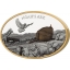Ноев ковчег- Соломоновы Острова 10$ 2021.г. 99.9% серебряная монета. 3 унции 