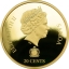 Maade ja merede müütiline valitseja - Draakon Huan - Samoa 0,2 $ 2021.a. kullatud vaskmünt 