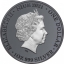 Ночная жизнь Австралии. Динго. Острова Ниуэ, 1$, 2021 г. 99,9% серебряная монета, 1 унция.