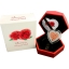 Rakkauspäivä - Romanttinen ruusu - Fiji 1 $ 2021.v. sydämen muotoinen 99,9% hopea/kupariraha, 37,4 g