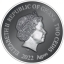 Год Тигра 2022 г. - Гана 2 седи, 99,9% серебряная монета с кристаллом Swarovski®, 1/2 унции.