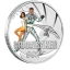 "Джеймс Бонд - Лунный гонщик .Тувалу 1/2 $ 2021 года. 99,99% серебряная монета с цветной печатью, 15,553 гp.