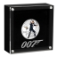 James Bond - Erittäin salainen. Tuvalu 1/2 $ 2021 99,9% hopearaha väripainatuksella, 15,53 g,