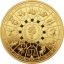  Олимпийские боги и знаки зодиака. "Деметр & Дева".  Самоа 0,2$ 2021 г.  Медно-никелевая монета с позолотой, 25 g.