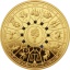The Twelve Olympians in the Zodiac - Demeter & Virgo. Samoa 0.20 $ 2021  Gold plated Copper/Nickel coin
