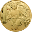 The Twelve Olympians in the Zodiac - Hermes VS Cancer. Samoa 0.20 $ 2021  Gold plated Copper/Nickel coin