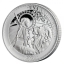Una & Lõvi -  Saint Helena Tristan da Cunha 1 £ 2022.a.  1-untsine 99,9% hõbemünt