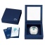 "The Key to Happiness" Niue Island 2$ 2022. 99,9% silver coin with cut Bohemian crystal, 1 oz