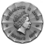  "Волшебная няня"  Острова Ниуэ 1$ 2022 99,9% серебряная монета с антик обработкой и цветной печатью, 1 унция