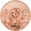 "Наследие фараонов" . Соломоновы Острова 1 $ 2022 г. 99,9% медная монета, с антик обработкой, 50 г.