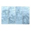 „Lady Liberty" -  Barbados 2022.v. 4 x 5 $ 99,99% hopearaha setti, 4 x 1 unssi