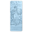 „Lady Liberty" -  Barbados 2022.v. 4 x 5 $ 99,99% hopearaha setti, antiikkipatinointi, 4 x 1 unssi