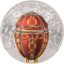 Peter Carl Fabergé – Rosebud Egg. Mongolia 1000 Togrog 2022  99,9% silver coin 2oz