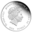 "Джеймс Бонд - Скайфолл". Тувалу 1/2 $ 2022 года. 99,99% серебряная монета с цветной печатью, 15,553 гp.