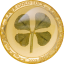 Удачи! - Палау 1$ 2022 г, 99,99% золотая монета с настоящим листком клевера, 1 грамм 