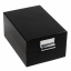 Archive box LOGIK C6, inner size 170 X 120 mm, Black