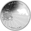 Shapes of America. Cut-Out Silver Coin Collection. Beaver. Barbados 5$ 2020. 99,9% silver coin 1 oz